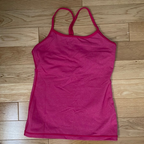 Lululemon hot pink tank top - Picture 1 of 4